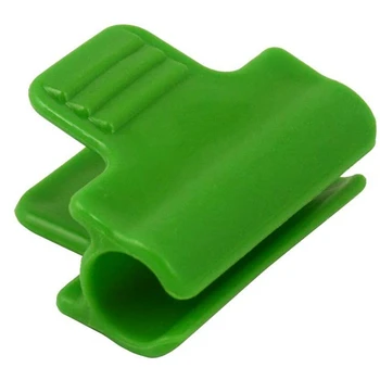 

20Pcs Pipe Clamps for Outer Diameter 11mm Plant Stakes Greenhouse Film Row Cover Netting Tunnel Hoop Clips