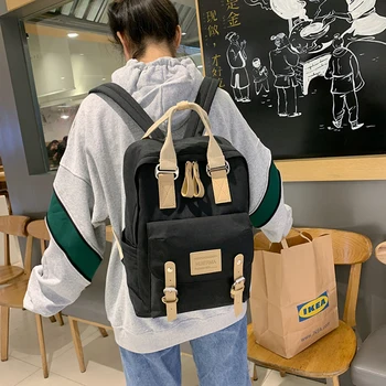 

2020 Backpack Women Backpack Patchwork Women Shoulder Bag Fashion School Bag For Teenage Girl Children Backpacks Large Capacity