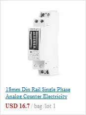 SINOTIMER RS485 Modbus Rtu din-рейка 3 фазы 4 провода ЖК-цифровой ваттметр электронный измеритель энергопотребления 380 В