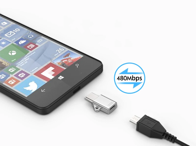 Адаптер Micro USB Type C OTG 500 шт. адаптер к 3 1 папа для Samsung S8 S9 Plus Note 8 LG Macbook|Переходники и