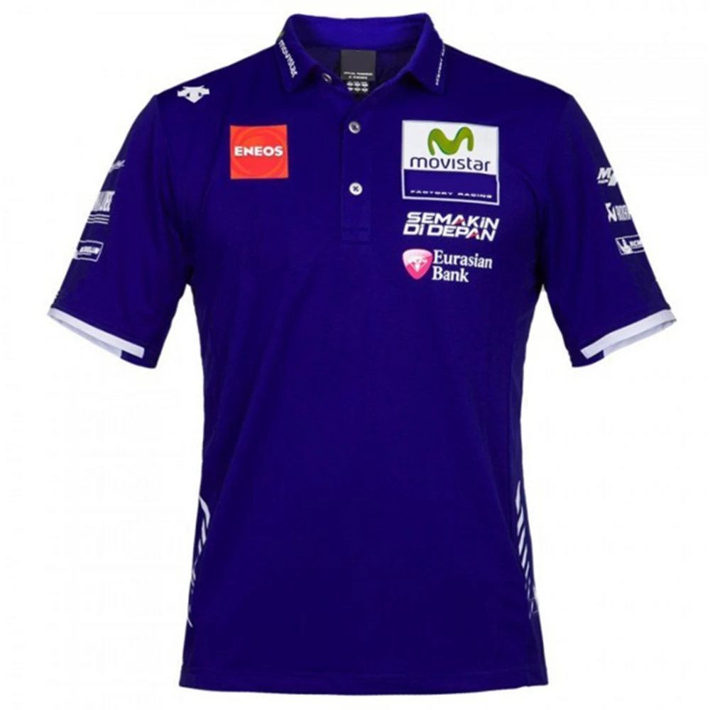 

Motorcycle MX Dirt Bike Polo Shirt For Yamaha Team T-shirt Motocross Riding Mens Polo Shirts