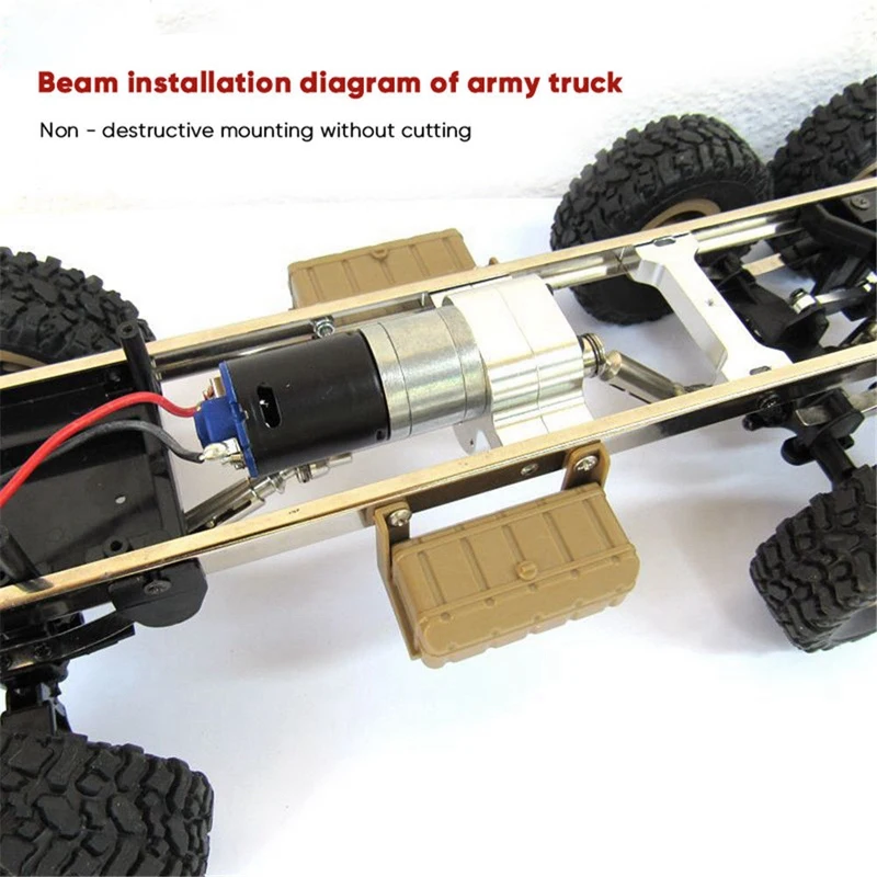 Металлическая коробка передач с мотором для Wpl Jjrc 4Wd 6Wd Rc Гусеничный автомобиль аксессуары