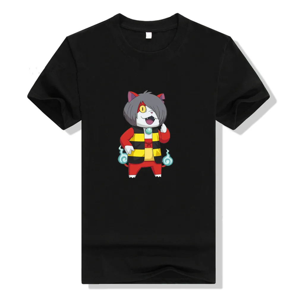 Аниме GeGeGe no Kitaro футболка Косплей Женская хлопковая Футболка с принтом короткий рукав летний обычный Тройник топы женские футболки - Цвет: 17