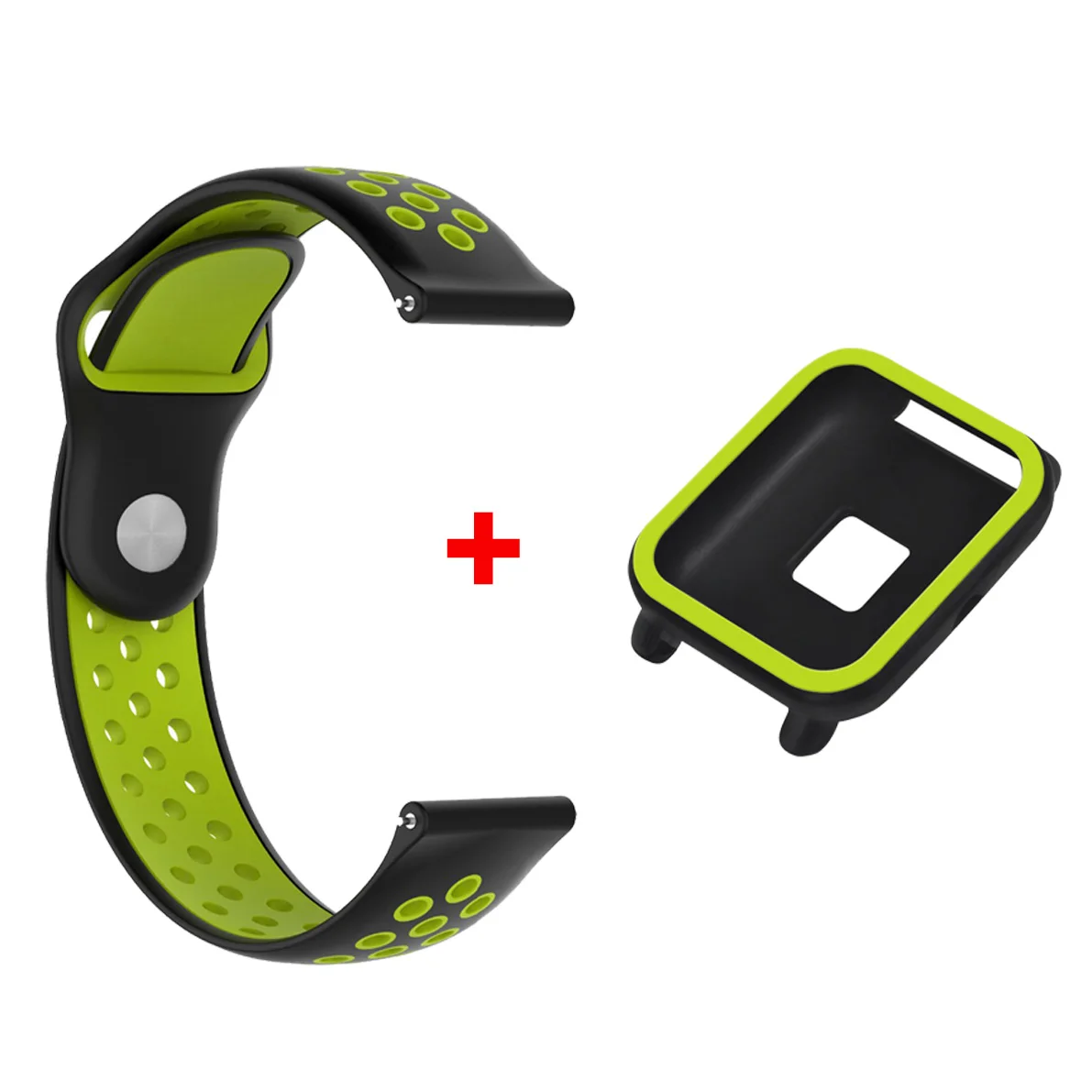 Для Amazfit Bip ремешок 20 мм ремешок для часов Correa Браслет Для Xiaomi Huami Amazfit Bip Youth Lite чехол для часов аксессуары для бампера - Цвет: Package D