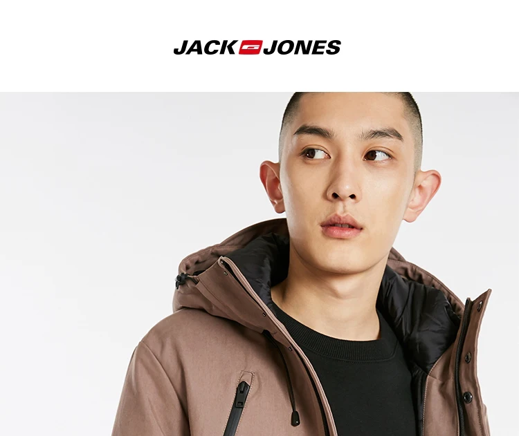 JackJones Мужская короткая парка с капюшоном куртка с подкладом мужская одежда 218409516