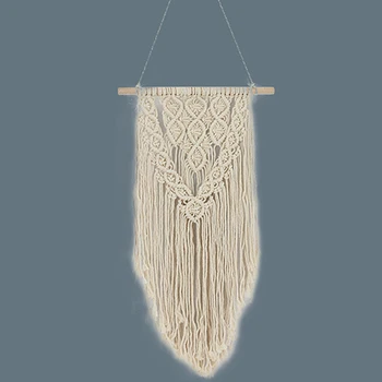 

New Macrame Woven Tapestry Wall Hanging Boho Chic Bohemian Home Geometric Decor Beautiful Apartment Dorm Room Decoration