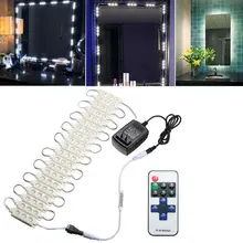 420LM 60 светодиодный модуль света диммер с подсветкой 5630 SMD для ванной комнаты косметическое зеркало 12 в 14 Вт 300 см 20 шт водонепроницаемый IP65