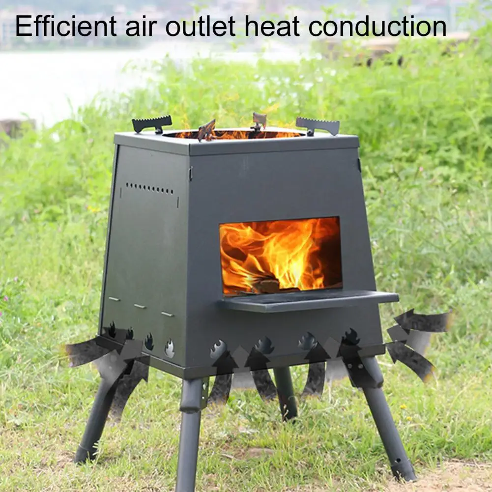 Long Lasting Useful Survival Simply Burning Stove Metal Wood Burner Sturdy  Structure for Garden - AliExpress