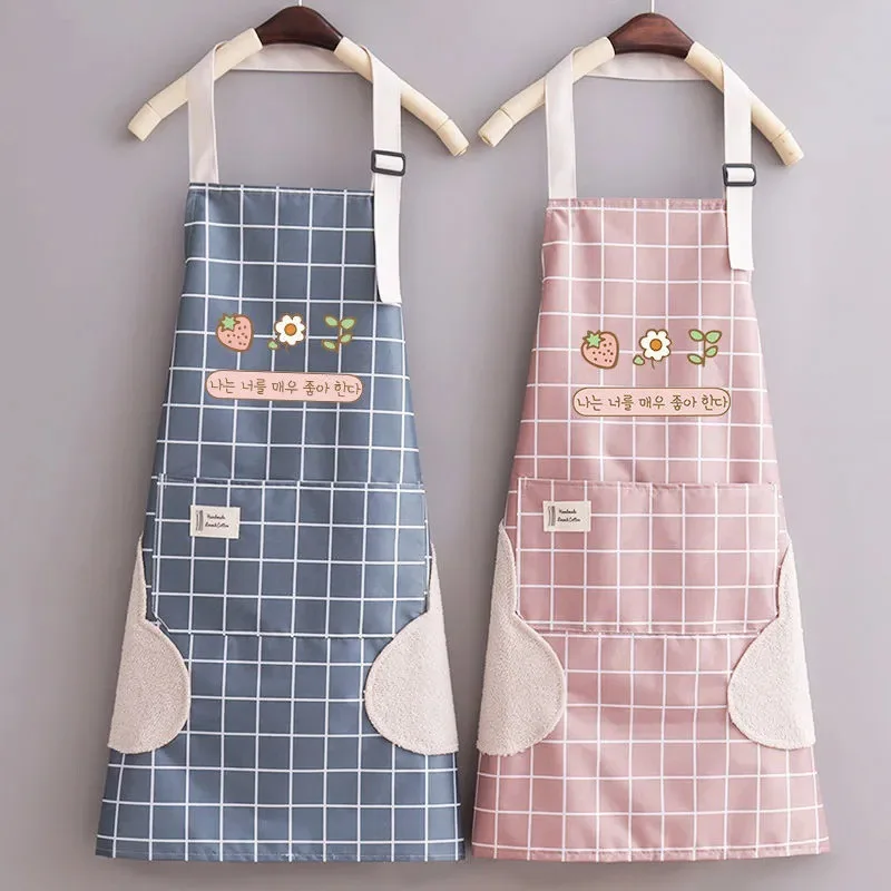 Waterproof Waist Adjustable Apron with Pocket Kitchen Pocket Coffee Shop Work, waterproof apron
