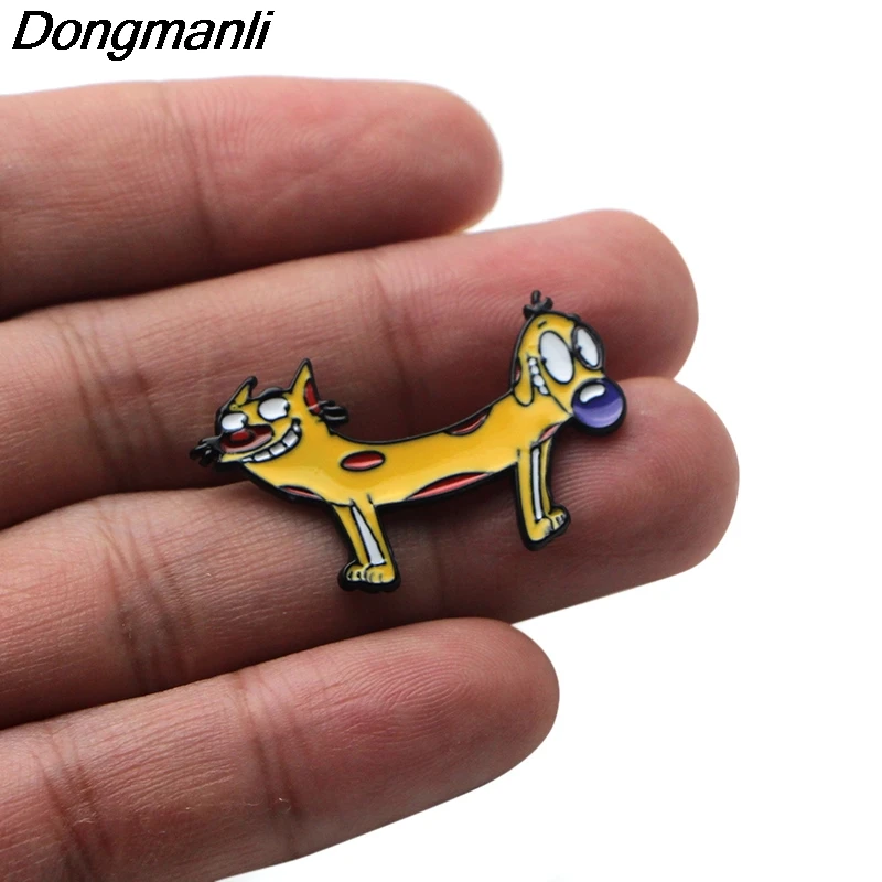 P2449 Dongmanli Мультфильм Аниме Девушки металла Эмаль Воротник Pin отворотом Знак