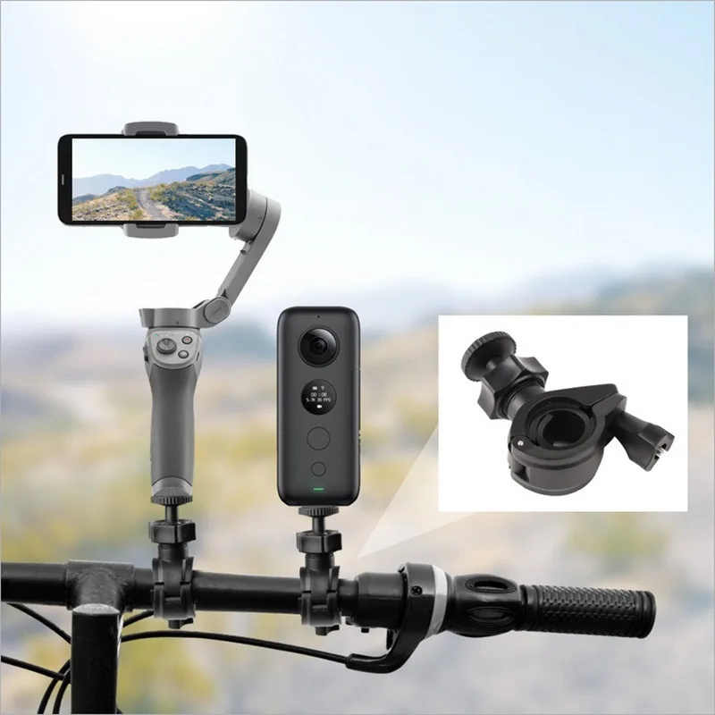 Кронштейн для крепления Insta360 One X на велосипед OM 4 ручной карданный держатель
