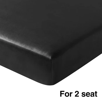 

PU Leather Slipcover Soft Home Decor Furniture Protector Sofa Seat Cushion Cover With Elastic Bottom High Stretch Universal