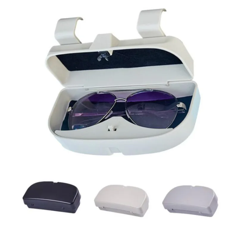 

Auto Car Eyeglasses Clip Ticket Card Clamp ABS Car Glasses Cases Car Sun Visor Sunglasses Holder Accessories