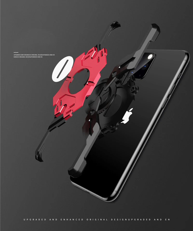 Алюминиевый металлический бампер чехол для iPhone 11 Pro Max XR X Xs Hero Elements тонкий противоударный безрамный чехол для iPhone 7 8 6 6s Plus