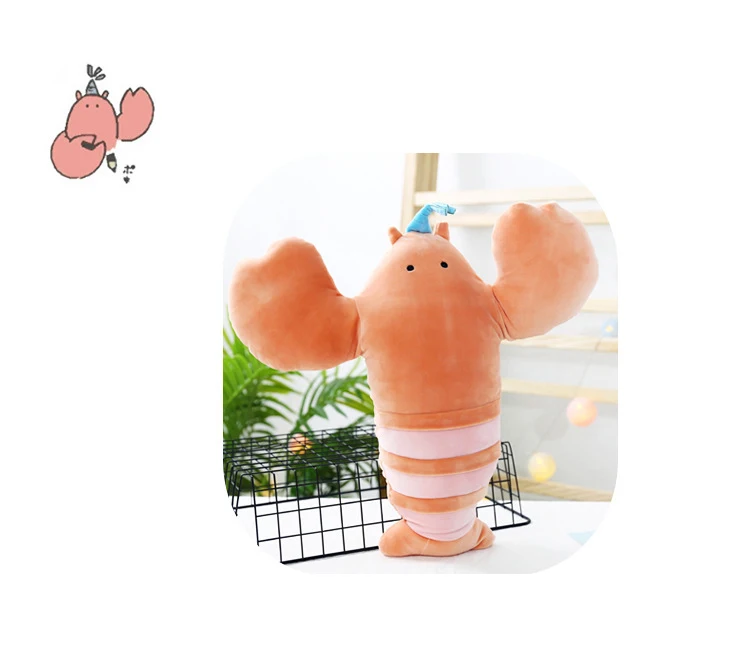 70 см большая игрушка peluche, подушка для новорожденных, морская серия, подушка осьминог, Омар, мягкие плюшевые животные, Kawaii, плюшевые детские мягкие игрушки