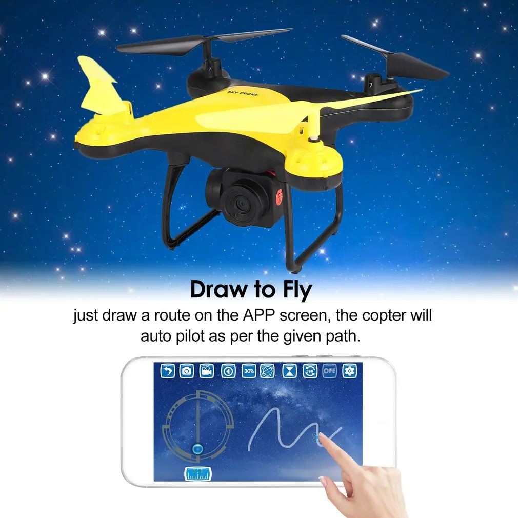 X35SH 2.4G Selfie RC Drone Quadcopter with No Camera/ Wifi FPV /720P HD Camera 20mins Long Flight Altitude Hold Headless 3D Flip
