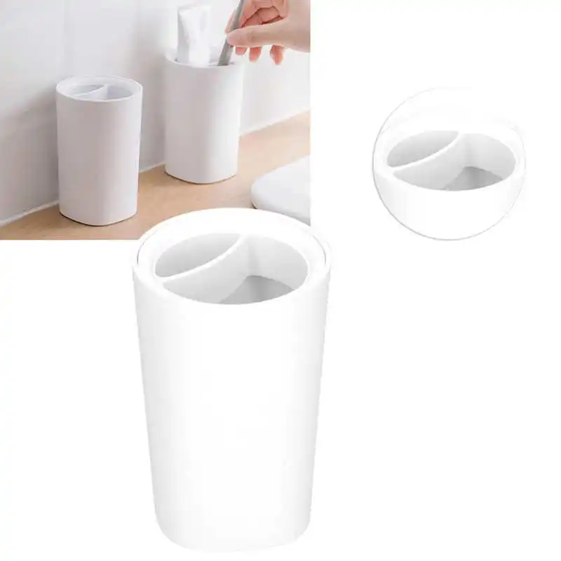 

Cups Holder Toothbrush Cup Toothbrush Toothpaste Storage Organizer Wash Cup with Grid Design for Bathroom Supplies Cup Holder
