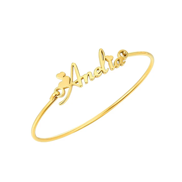 Amazon.com: AOCHEE Arabic Name Bracelet Arabic Personalized Bracelet Custom  Arabic Bracelet with Any Name(Gold): Clothing, Shoes & Jewelry