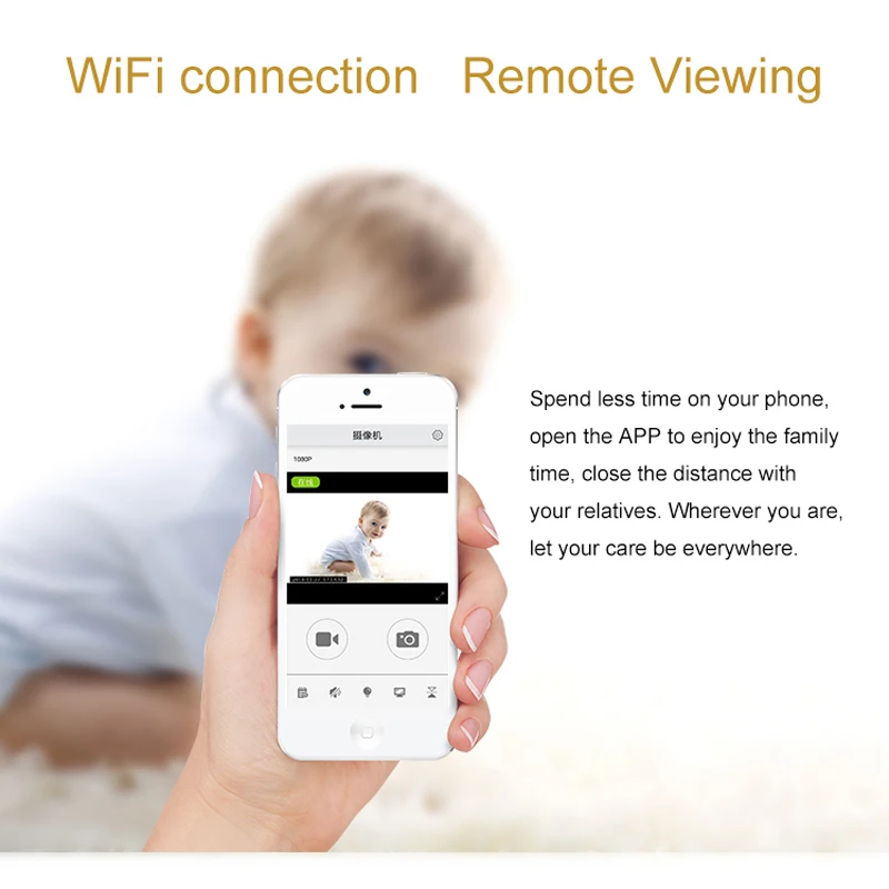 Micro Home IPcamera Wireless Video CCTV Mini Security Surveillance with Wifi IP Camera Cam Motion Sensor Wi Fi Camara for Phone