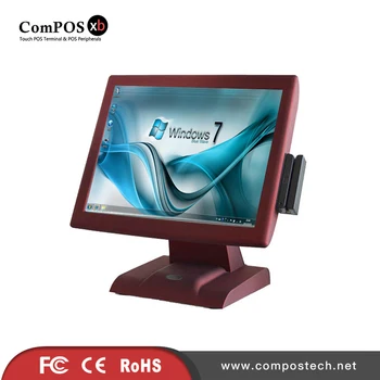 

Featured POS system 15 inch capacitive touch screen POS terminal With MSR for Convenience store