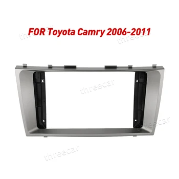 

2Din Car Radio Fascia Frame Fit for toyota camry 2007 2008 2009-2011 Android GPS Panel Dash Frame Kit Mounting Frame Trim Bezel