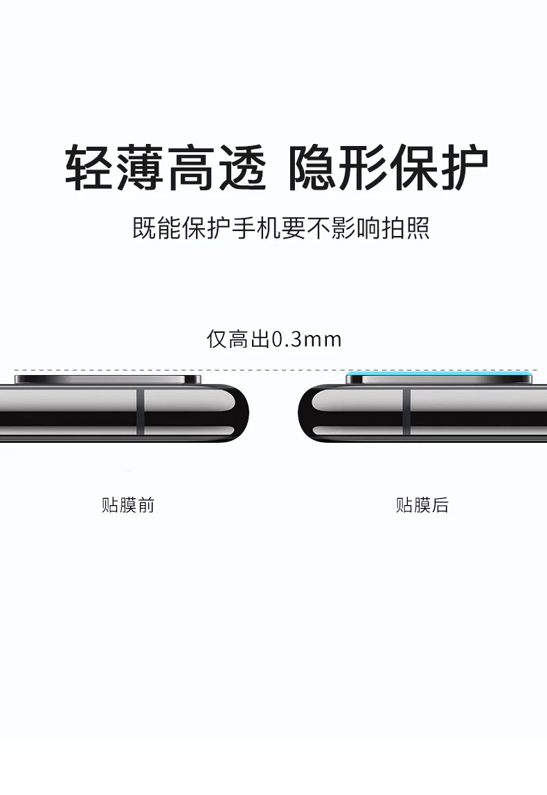 3D полный задний объектив камеры протектор экрана для IPhone 11 Pro макс. Закаленное стекло пленка алюминиевый объектив защитный чехол для IPhone 11