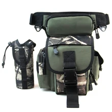 Износостойкая поясная сумка для инструментов, модная спортивная сумка для занятий спортом на открытом воздухе, водонепроницаемая сумка для рыбалки из ткани Оксфорд, многофункциональная сумка для ног