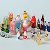1/12 Miniature Dollhouse Accessoreis Mini Wine Bottle Sake Milk Drinks Food Furniture Model Toys For Barbies House Doll House 1
