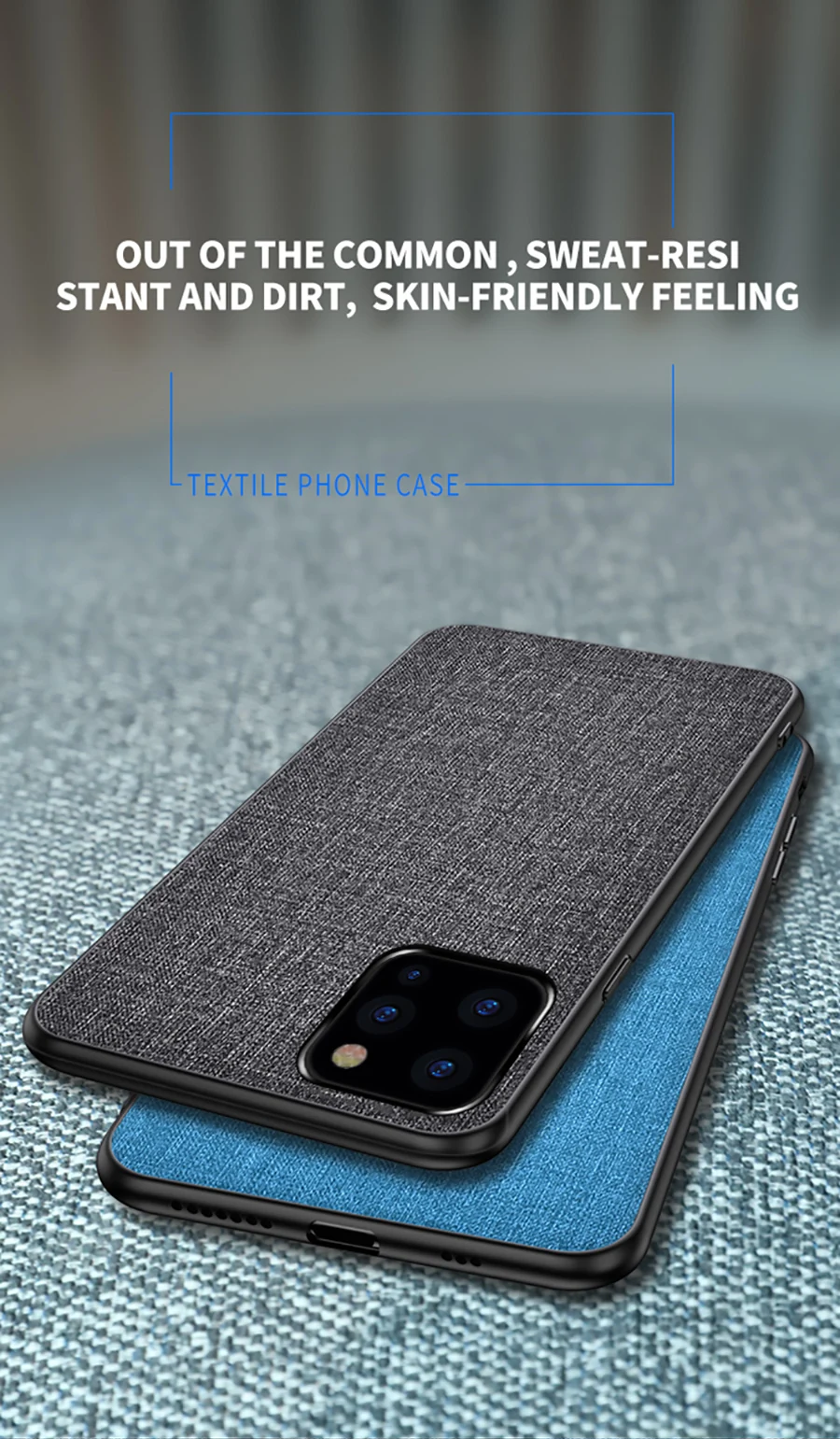 Ikrsses для нового Apple iPhone 11 Pro Max Роскошный PU жесткий чехол задняя мягкая TPU простая скатерть чехол для iPhone 11 все-защитный чехол