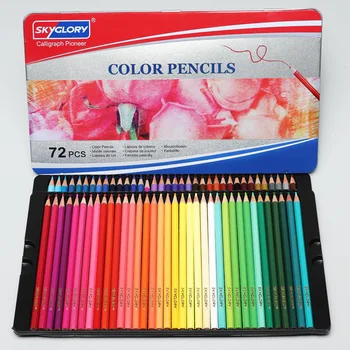 

24/36/72/Oil Colored Set Professional Lapis Colored Pencils Wooden Pencil Set Pencils for Chilren Drawing Crayons