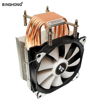 

BINGHONG Cpu cooler 6 Heat pipe Radiato 120mm RGB Cpu Fan Cooling heat sink For Intel LGA X79 X99 2011 Server motherboard