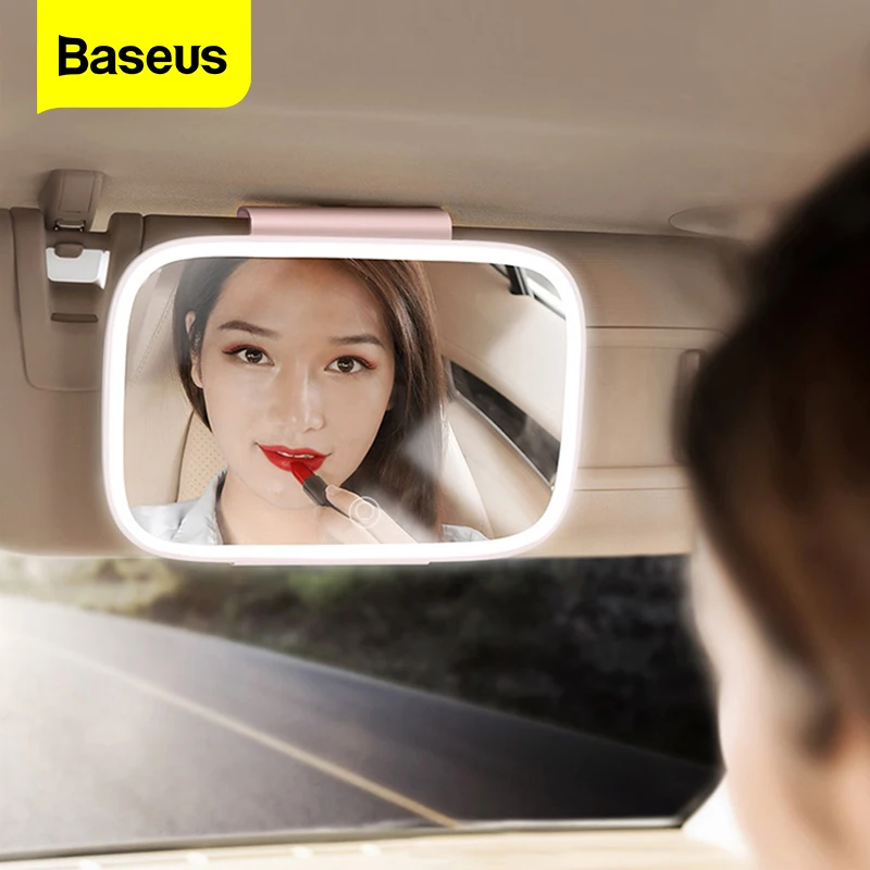 Baseus светодиодный зеркало для салона автомобиля 4 K посеребренное 8 3 дюймов