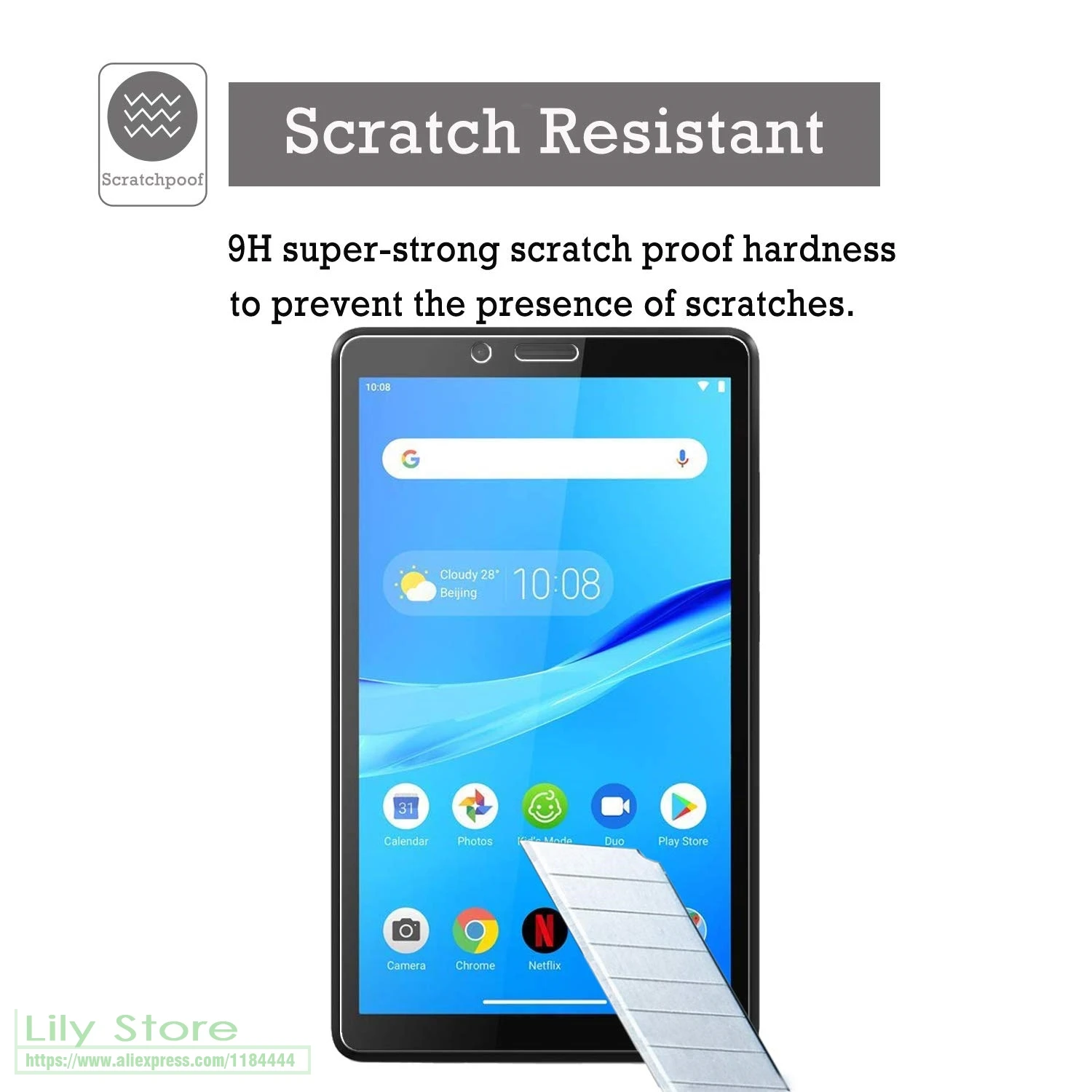 2 упаковки для lenovo tab M7 TB-7305 TB-7305F 7,0 защитная пленка Новинка 7 ''защитная пленка из закаленного стекла для экрана