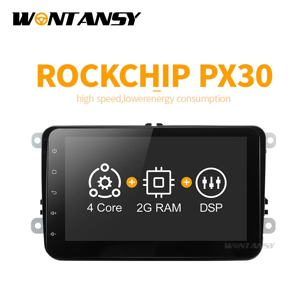 PX30 1024*600 автомобильный dvd плеер для skoda VW POLO GOLF 5 6 PASSAT CC JETTA TIGUAN TOURAN Fabia Caddy gps