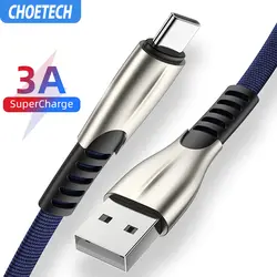 Choetech 5a Usb Тип C Быстрая зарядка Usb C Дата кабель Usb Тип-c кабель для huawei Qc3.0 Micro Usb кабель для iPhone Xs Max