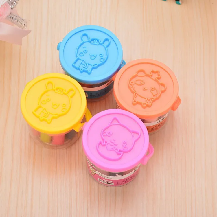 

Plasticene 4-Color Set Children DIY Toy Plasticene Clay Space Colored Clay Manufacturers Direct Selling