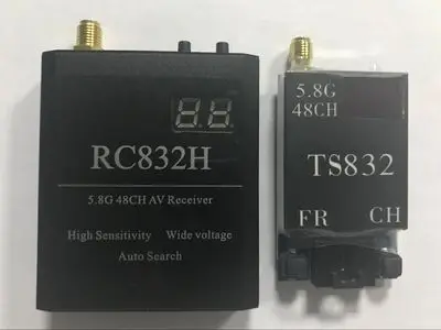 5,8G Fpv48ch изображение передачи и приема Ts832 Rc832h Ts5823 Ts5828 Rd945 - Цвет: TS832 and RC832