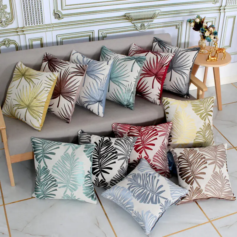 Home Linen Decor Cushion Case Throw Pillow Decorative Square Cover Cotton Bed 