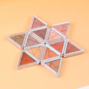 

Folding Eyeshadow Palette 4 Colors Magic Matte Eyeshadow Palette Glitter Eye Shadow Non-Flying Portable Makeup Woman Focallure