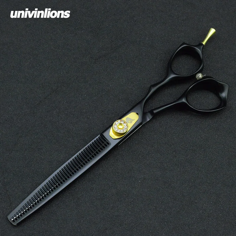 7" Pet Dog Gromming Scissors Kit Pet Cutting Scissors for Dog Animails Cat Straight& Thinning& Curved Scissors Stainless Steel