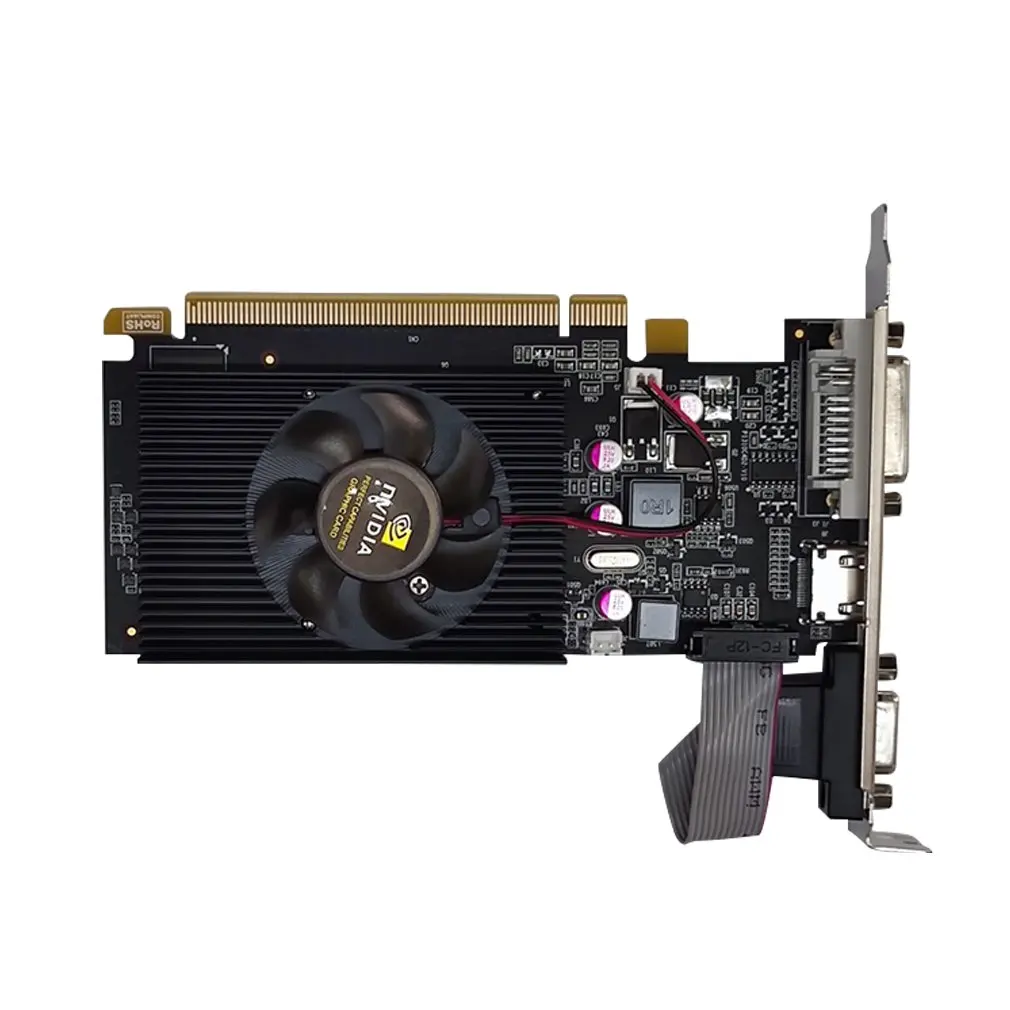 Видеокарта GT210 1 ГБ 64 бит NVIDIA 512M DDR2 графические карты GPU экран для настольного ПК