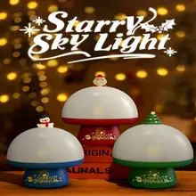 

Christmas Projection Lamp 360 ° Rotating Romantic Projector Light USB LED Charge Star Night Light Home Christmas Party Gadget