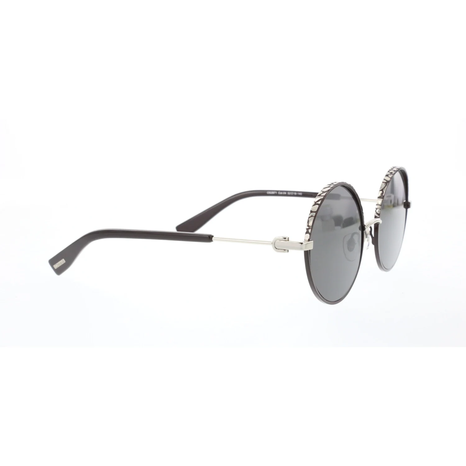 

Unisex sunglasses os 2871 04 metal black organic round round 52-19-140 osse