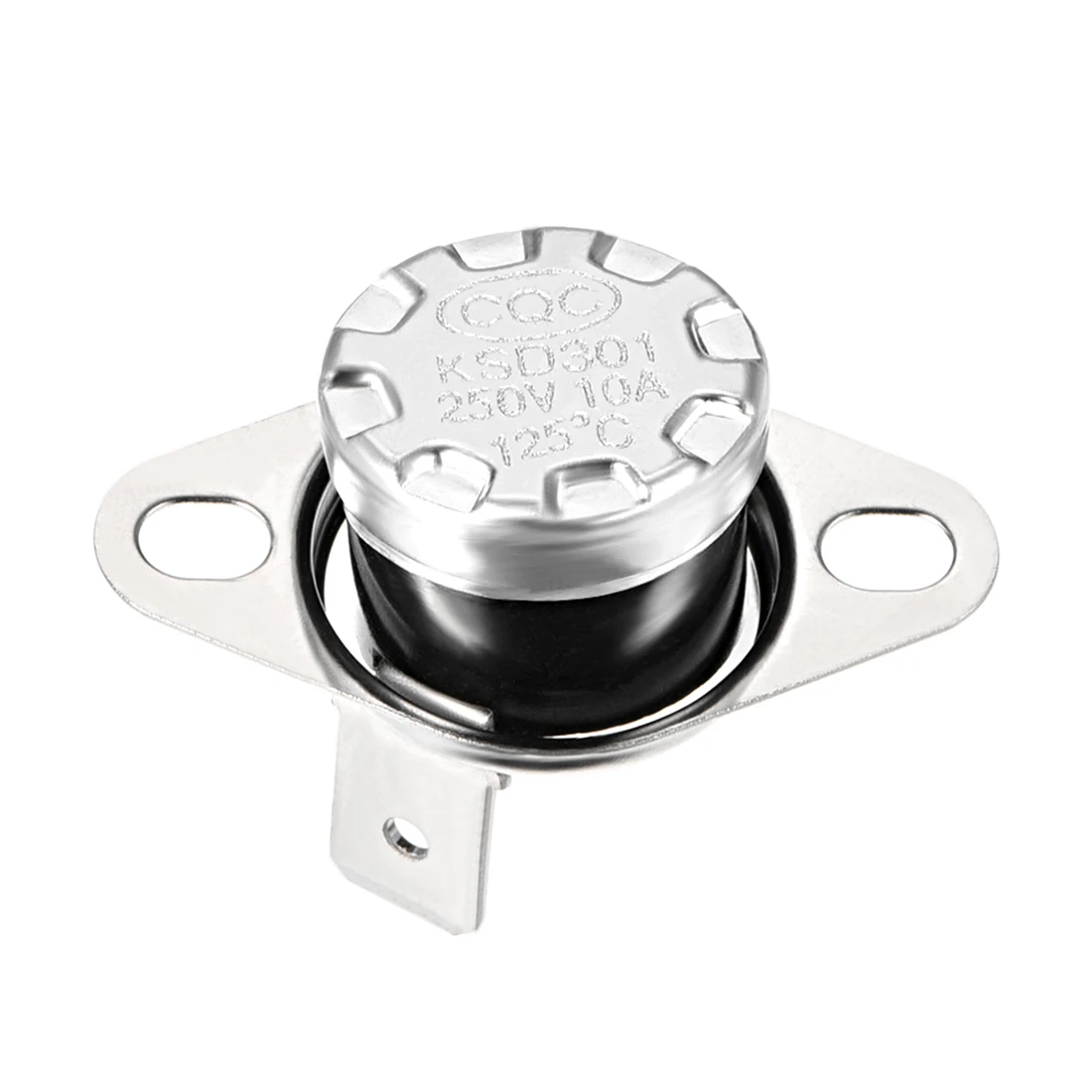 Uxcell 2 шт терморегулятор KSD301 40 °C-150 °C 10A нормально закрытый правый угол защиты приборов