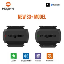 Magene S3 Speed/Cadence and H64 Heart Rate Sensor ANT+ Bluetooth Computer Speedometer for Strava Garmin iGPSPORT Bryton ZWIFT