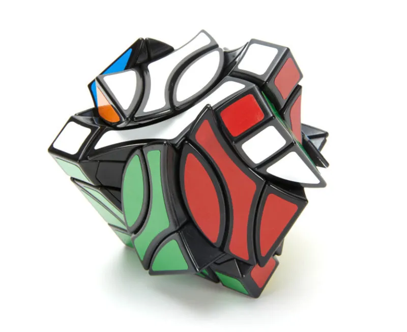 Lanlan Cube Pisces Jarro Cubo Magicfour Canto Duplo Peixe Quebra-cabeça Profissional Antistress Brinquedos Educativos 4-canto 10 Cubos mágicos