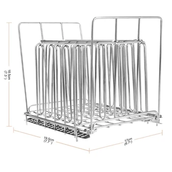

Detachable Slow Cooking Food Separation Rack Dividers Durable Stainless Steel Cooker Containers Practical Kitchen House