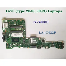 Aliexpress - NEW LA-C422P for lenovo Thinkpad L570 (20J8 20J9)laptop motherboard CPU:I7-7600U DDR4 2133MHz LA-C422P FRU 01ER225 01ER223