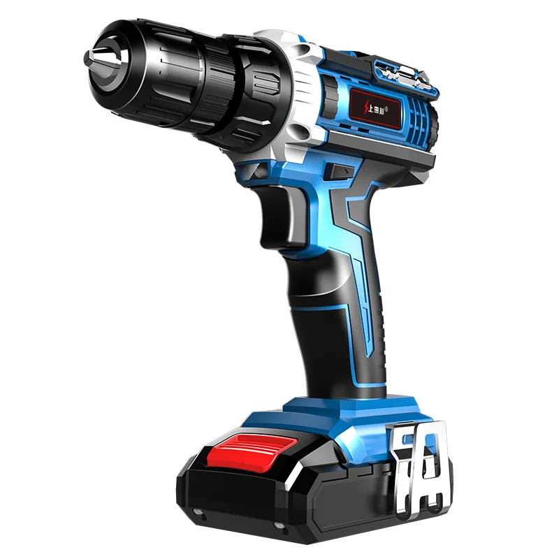 

Island Sichuan 25V Hand Drill Lithium Battery Household Industrial Pistol Turn Drill Electric Screw Driver Rechargeable Hand Dri