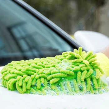 

Car Wash Mitts Double Sided Microfiber Premium Scratch-Free Wash Mittc Use Wet or Dry